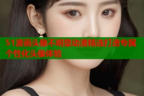 51漫画头像不明显动漫精选打造专属个性化头像体验