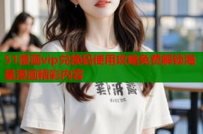 51漫画vip兑换码使用攻略免费解锁海量漫画精彩内容